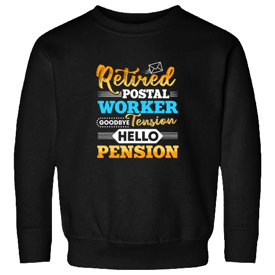 Postal Worker Job Gifts Funny Mail Carrier Mailman Post Sweatshirts