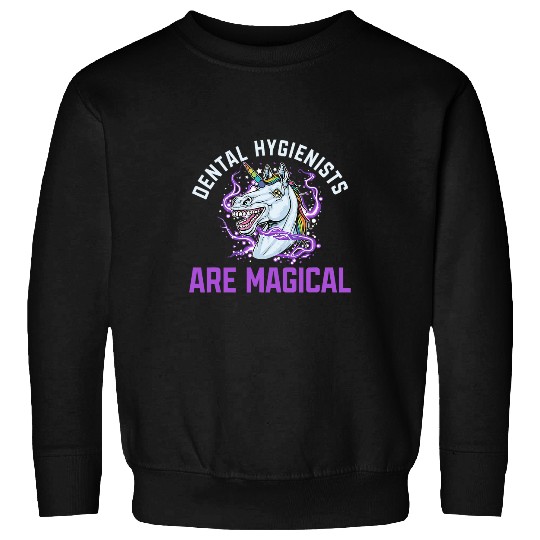 Dental Hygienist Magical dentists Tooth Fairy Cleaning Tooth 21 Sweatshirts