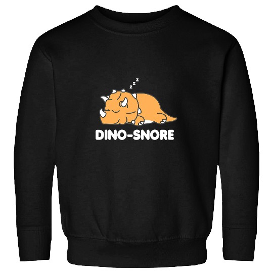 Dinosaur Pet Snore Triceratops Dinosaur Pyjamas Sweatshirts