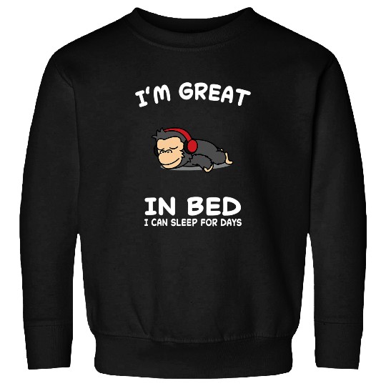 Gorilla Pet Nap Sleeping Sleep Pajamas Pajama 02 Sweatshirts