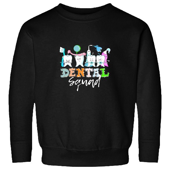 dentists Job Funny Teeth Dental Squad dentists Happy Easter Day 27 Sweatshirts
