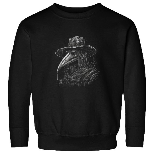 Funny Plague Doctor cool Grunge Style leeches medicals 23 Sweatshirts