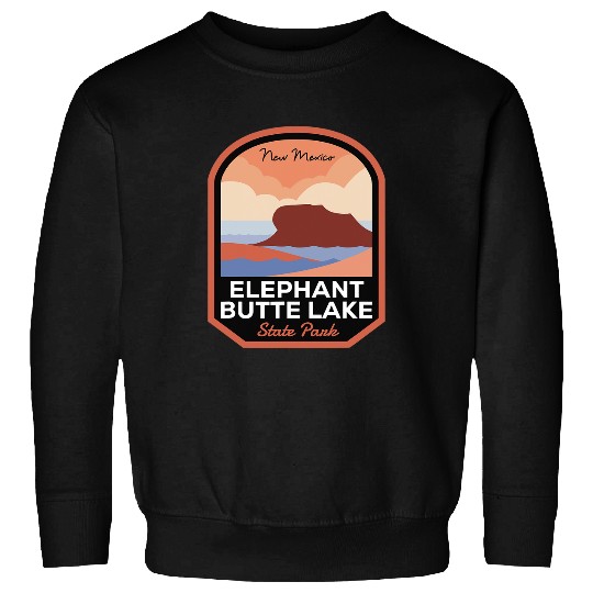 Elephant Mammal Butte Lake State Park New Mexico Sweatshirts