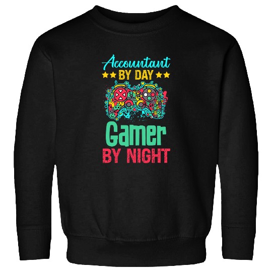 Accountant Job Gaming Lover Funny Novelty Sweatshirts
