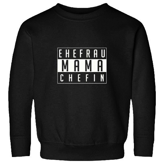 Wife mum chef Sweatshirts