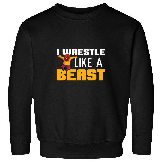 Sport Wrestling Pro Ring Wrestler Grappling Sport Funny Wrestling Sweatshirts