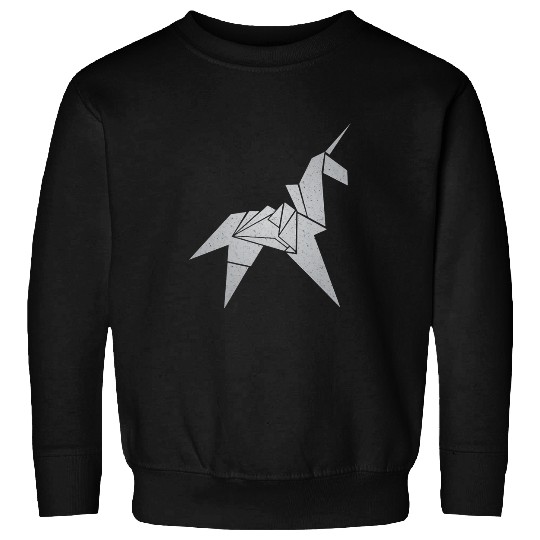 Unicorn Pet Origami Sliver Inspired by Blade Runner Sweatshirts