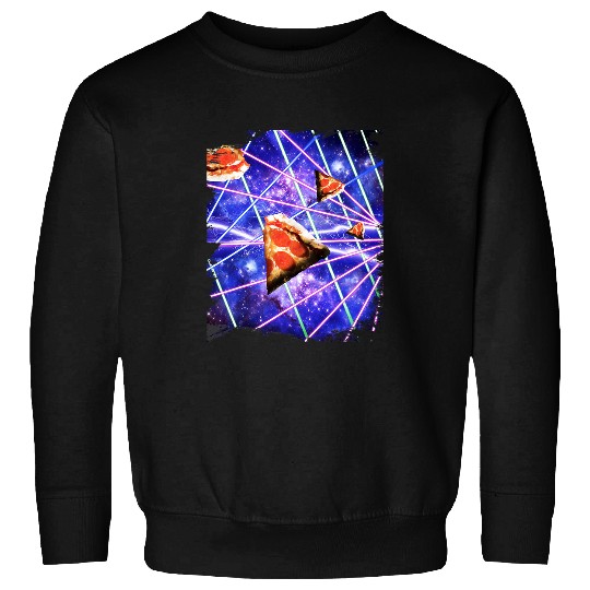 Astronaut Job Pizza Laser Lasers Space Galaxy Rave Awesome Sweatshirts