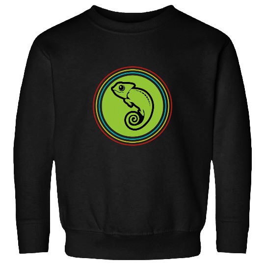 Chameleon Pet Reptiles Caretaker Sweatshirts