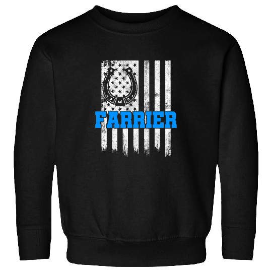 Horse Pet Farrier Horseshoe Hoof Trimming Equine Shoeing 218 Sweatshirts