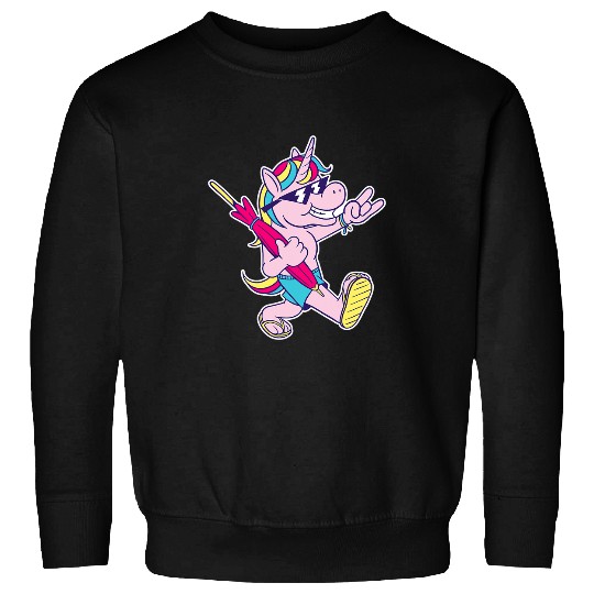 Unicorn Pet Beach Cartoon Summer Sweatshirts