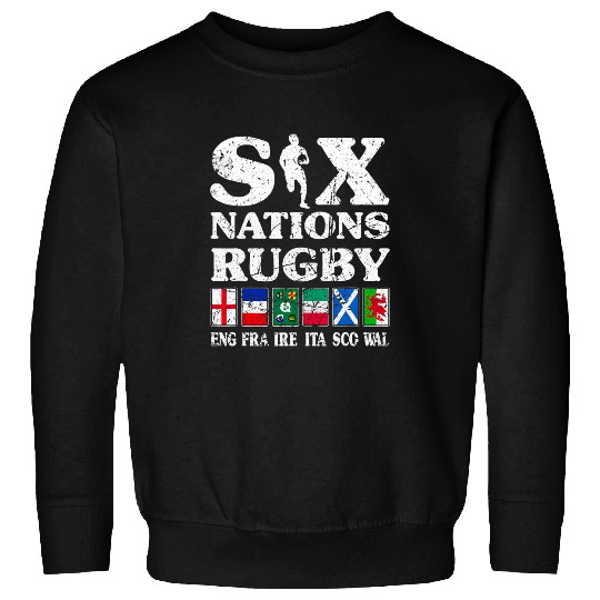 Sport Rugby 6 Nations englands France Ireland Italy Scotland Wales Sweatshirts