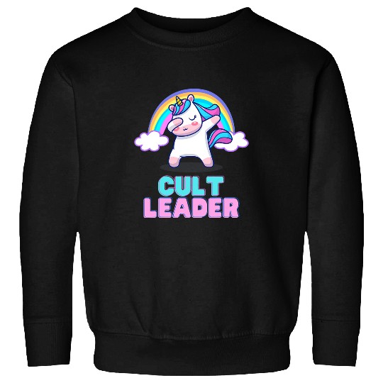 Unicorn Pet Cult Leader Cute Unicorn Dab Festival Club Sweatshirts