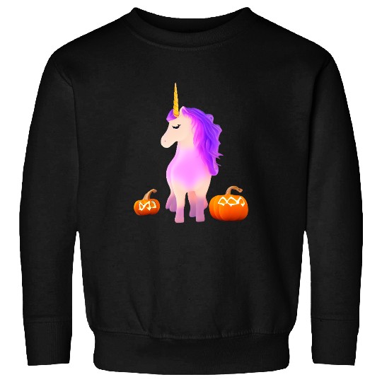 Unicorn Pet Cute Candy Corn Unicorn Halloween Pumpkin Costume for Boy 1 Sweatshirts