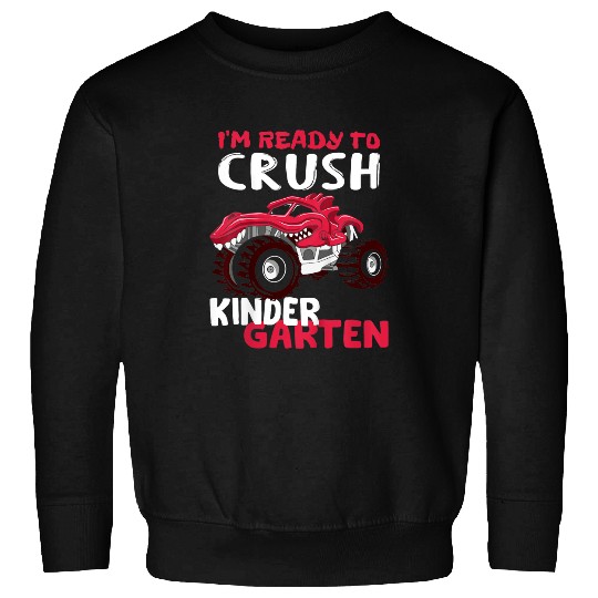 Dinosaur Pet Kids Im Ready To Crush Kindergarten Dinosaur Back To School 8 Sweatshirts