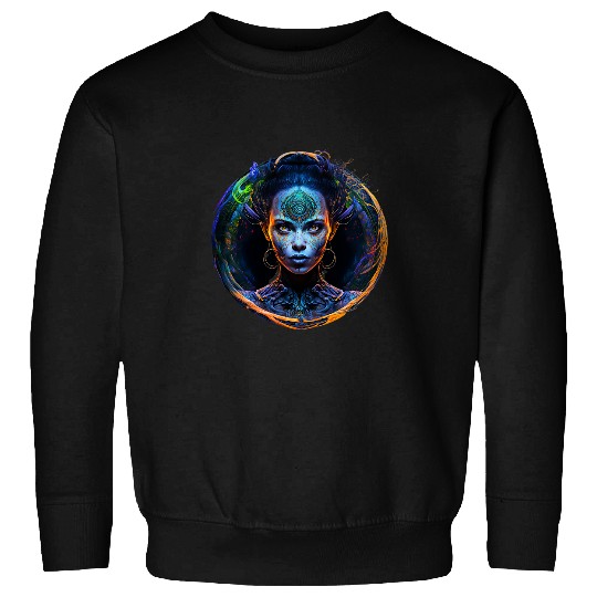 Aliens UFO Hybrid Witch Alien Fantasy Horror Space Creature Monster 21 Sweatshirts