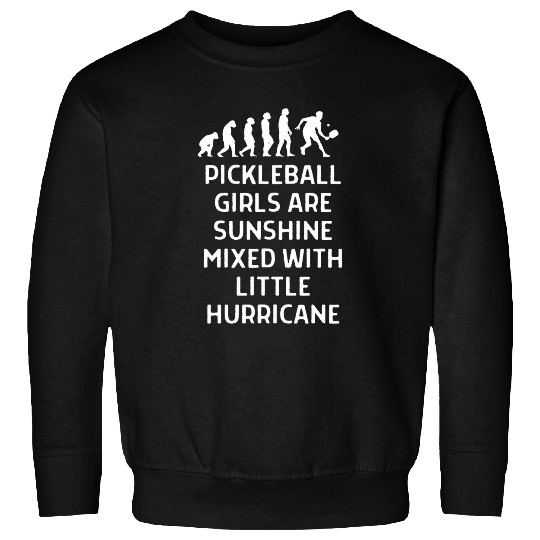Sport Pickleball Pickleball Girls Sunshine Mixed Little Hurricane Women Sweatshirts