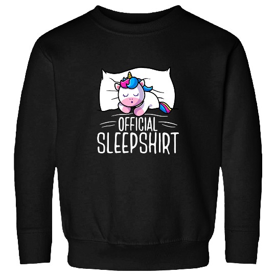 Unicorn Pet Official Sleep Unicorn Pajama Napping 1 Sweatshirts