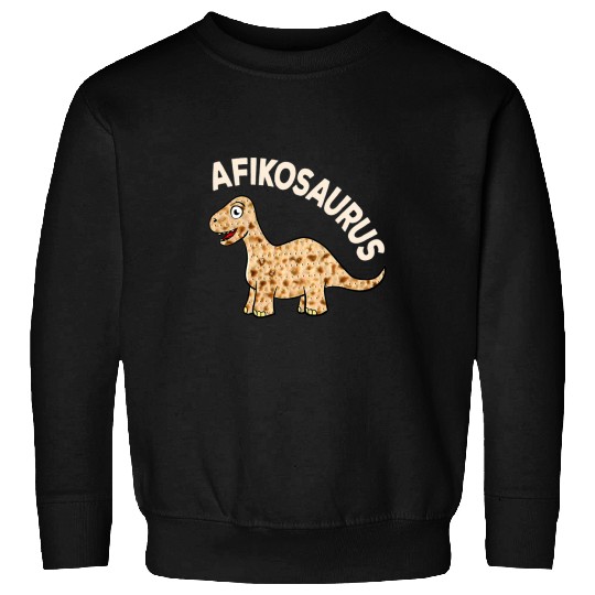 Dinosaur Pet Afiko Tee Hebrew Passover Jewish Funny Sweatshirts