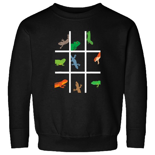 Komodo Pet Pet Reptile Owner Lizard Lover Agama Lizard Collage Sweatshirts