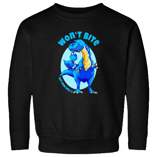 Dinosaur Pet Child and Mamasaurus TRex Sweatshirts