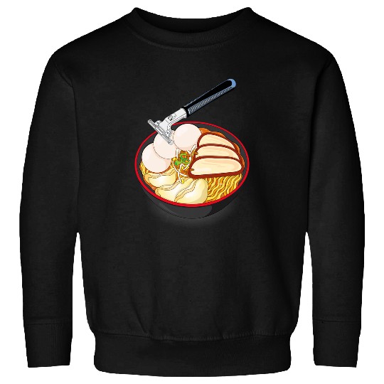 Sport Wrestling Razor Ramen Food and Wrestling Fan Gift for Men And Women Sweatshirts