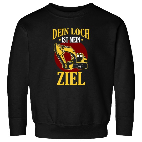 Excavator Fun Mens Digger construction machine civil construction excavator driver Sweatshirts