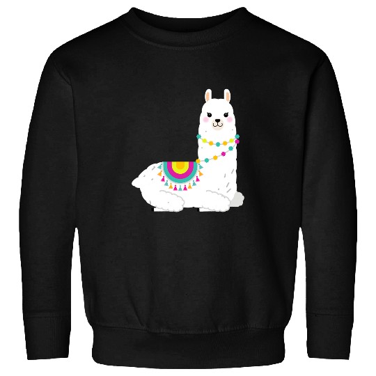 Llama Pet Alpaca Boy Girl Kids 5 26 Sweatshirts