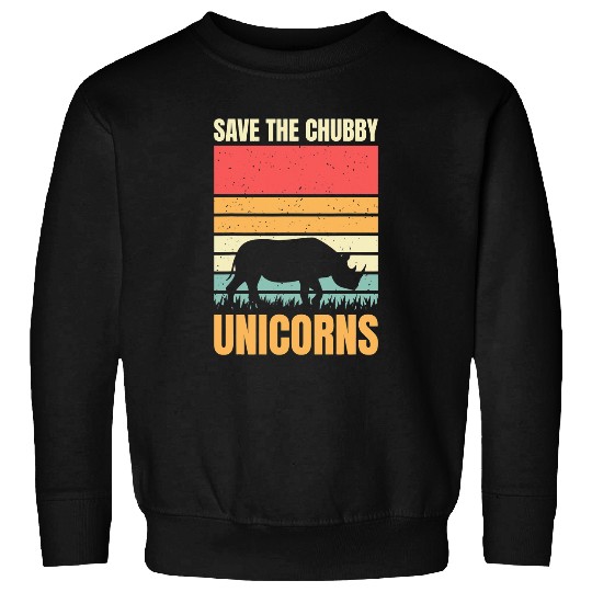 Rhino Pet Save The Chubby Unicornss Rhino extinct animals Rhinoceros 9 Sweatshirts