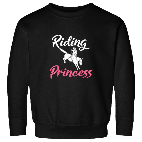 Horse Pet Riding Princess Horse Riding Sweatshirts