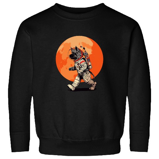 Schnauzer Pet Mars Funny Dog Astronaut 1 Sweatshirts