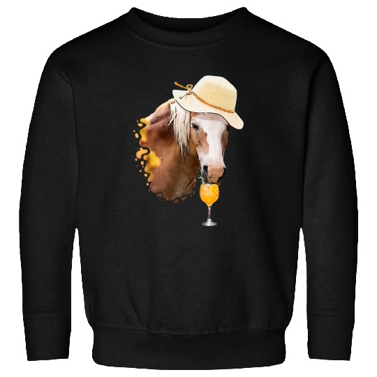 Horse Pet Derby Party For Girls Horse Racing Sweatshirts