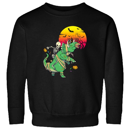 Dinosaur Pet Halloween s for Boys Kids ghosts Dinosaur Triceratops Sweatshirts