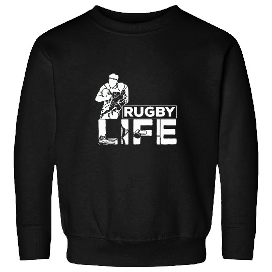 Sport Rugby Player Coachs Rugby Fan Sweatshirts