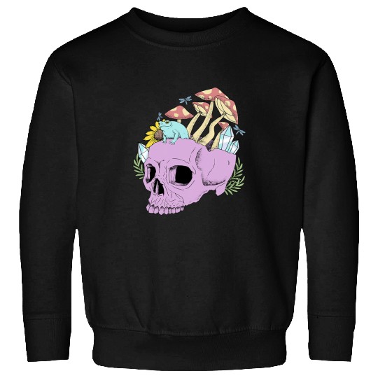 Frog Pet Hippie Mushroom Skull Sunflower Flower and Frog 6 Sweatshirts