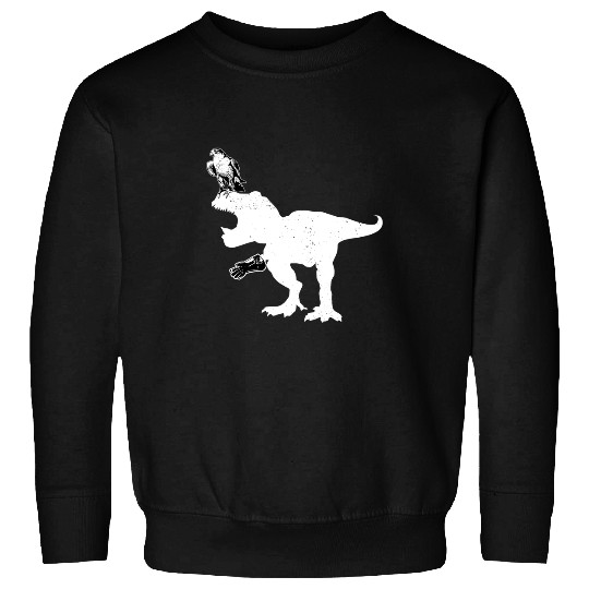 Dinosaur Pet T rexs Dinosaur Funny Falconry Hawk Falcon Training Falconer 2 Sweatshirts