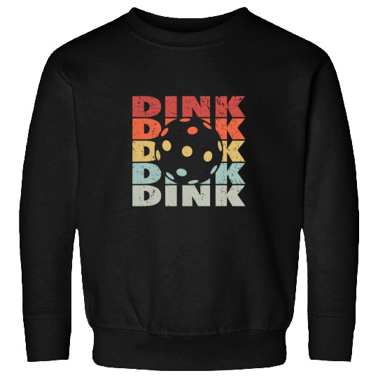 Sport Pickleball Dink Retro Pickleball Sweatshirts