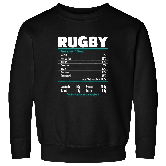 Sport Rugby Player Rugby Coachs Sports Lover Tournament Flanker Sweatshirts