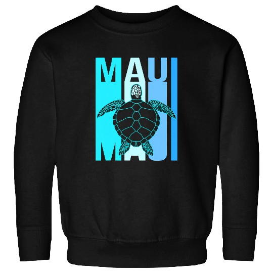 Turtle Pet Summer Beach Surf Scuba Diving Hawaii Maui Sweatshirts