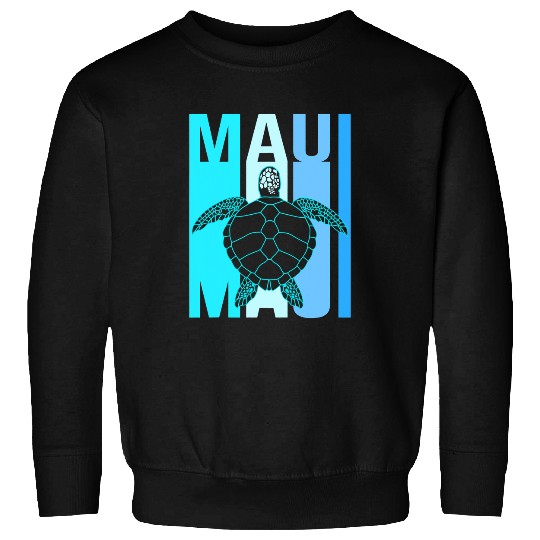 Turtle Pet Summer Beach Surf Scuba Diving Hawaii Maui Sweatshirts