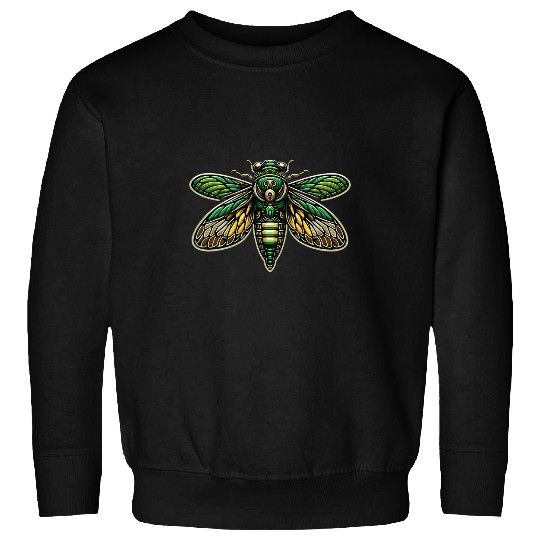 HyperRealistic Cicada Insect Art Tee for Nature Lovers 2024 Sweatshirts