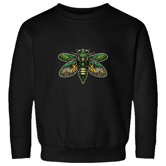 HyperRealistic Cicada Insect Art Tee for Nature Lovers 2024 Sweatshirts