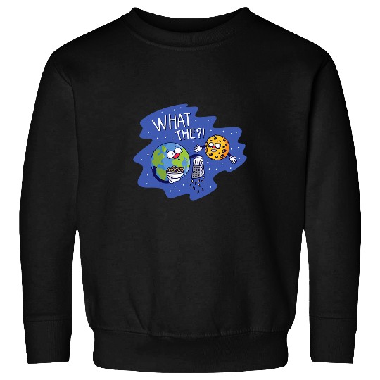 Astronaut Job The Moon is Cheese Earth Astral Cosmic Design For Space Sweatshirts