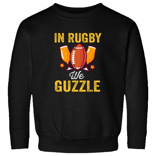 Sport Rugby Player Coachs Funny Rugby Trainer Beer Drinking Sweatshirts