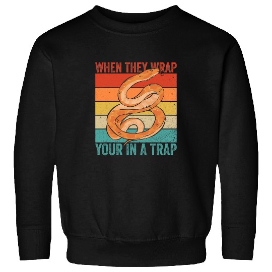 Python Pet vintages Royal Python And Coral Ball Python Sweatshirts