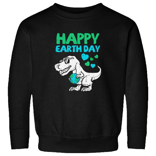 Dinosaur Pet Happy Earth Day Trex Dino Cute Dinosaur Boys Kids Toddlers Sweatshirts