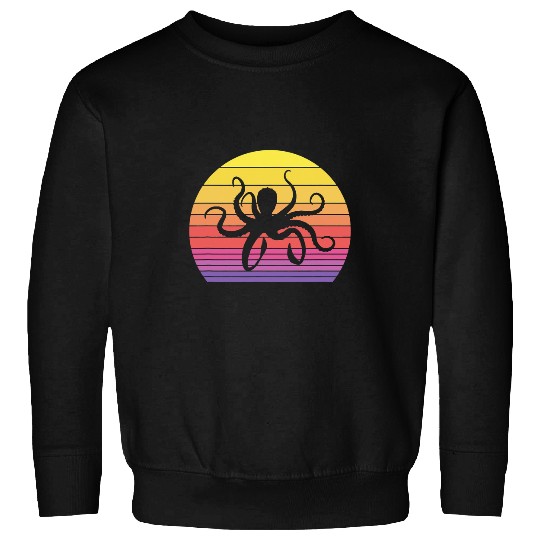 Octopus Pet Cephalopod vintages Sweatshirts