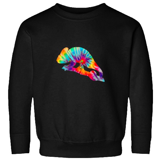Chameleon Pet Tie Dye vintages Reptile Pet Sweatshirts
