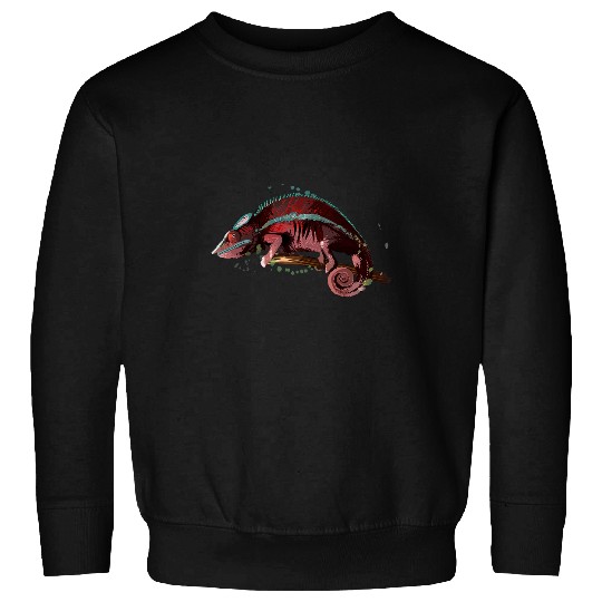 Chameleon Pet Watercolor Sweatshirts