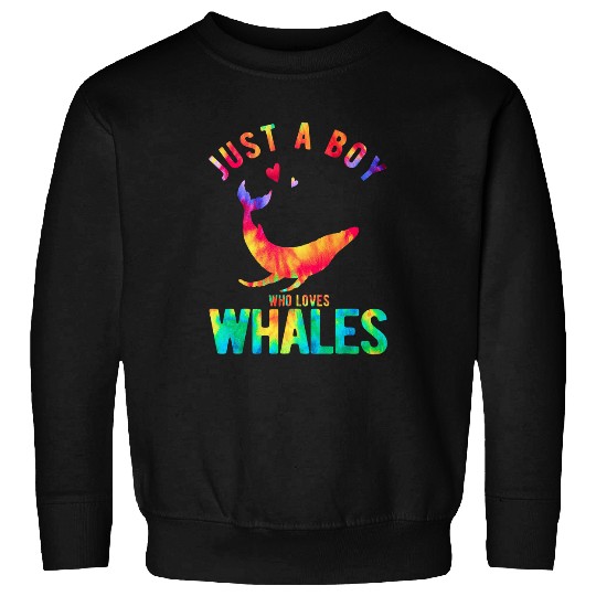 Whale Pet Just A Boy Who Loves Whales Lover Funny Sweatshirts
